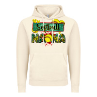 Vintage Artic softball nana with leopard Vintage Hoodie - Zillion Design Studio