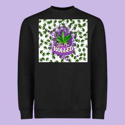 Keep One Rolled Weed Heavyweight Sweatshirt Designed By Cts Tumbler Store