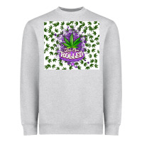 Heather Grey keep one rolled weed Heavyweight Sweatshirt - CTS Tumbler Store