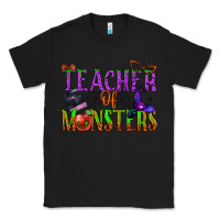 Black teacher of monsters Classic Tee - BundleAndBundleShop