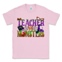 Bubblegum Pink teacher of monsters Classic Tee - BundleAndBundleShop