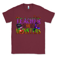 Burgundy teacher of monsters Classic Tee - BundleAndBundleShop