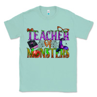 Seafoam teacher of monsters Classic Tee - BundleAndBundleShop