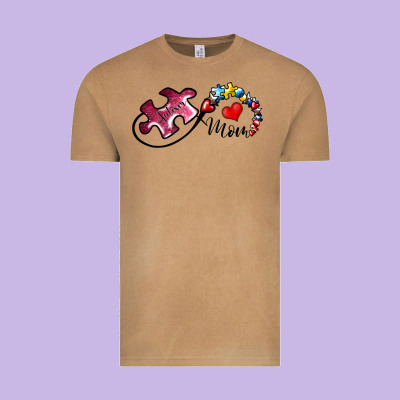 Autism Mom 1 Vintage Tee Designed By Sublimationcraftshop