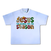 Grape Ice jesus the reason for the season Urban Heavy Tee - FaDigitalArtStudio