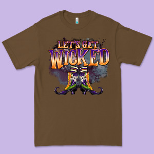 Lets Get Wıcked Premium Tee Designed By Barkaloodesign