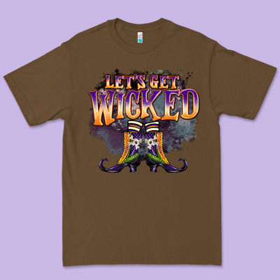 Lets Get Wıcked Premium Tee Designed By Barkaloodesign