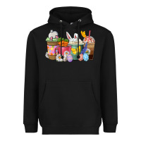 Black Easter coffee cups Heavyweight Hoodie - NancyCooperArtShop