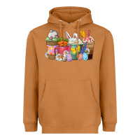 Meerkat Easter coffee cups Heavyweight Hoodie - NancyCooperArtShop