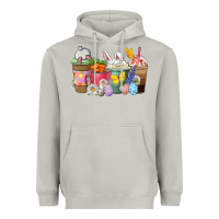 Moon Dust Easter coffee cups Heavyweight Hoodie - NancyCooperArtShop