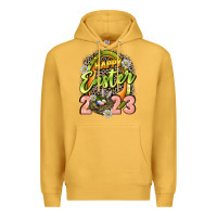 Mustard Happy Easter 2023 Premium Hoodie - LillyAllenDesigns
