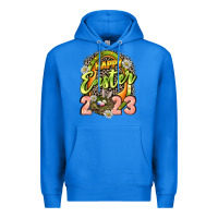 True Royal Happy Easter 2023 Premium Hoodie - LillyAllenDesigns