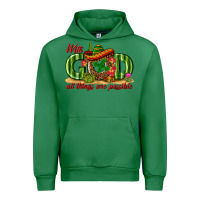 Emerald With God All Things Are Possible Mexico Urban Hoodie - texasbilliewilder