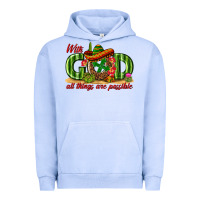 Pigment Grape Ice With God All Things Are Possible Mexico Urban Hoodie - texasbilliewilder