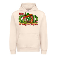 Sandshell With God All Things Are Possible Mexico Urban Hoodie - texasbilliewilder