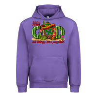 Tulip With God All Things Are Possible Mexico Urban Hoodie - texasbilliewilder