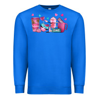True Royal lash hustler with eyelashes coffee cups Premium Sweatshirt - NancyCooperArtShop
