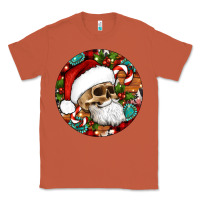 Copper Christmas hippie skeleton santa ornament Classic Tee - Artiststas