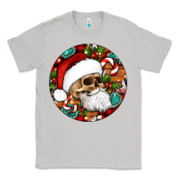 Moon Dust Christmas hippie skeleton santa ornament Classic Tee - Artiststas