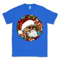 True Royal Christmas hippie skeleton santa ornament Classic Tee - Artiststas