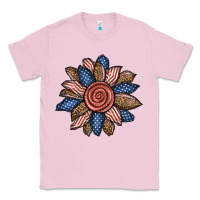 Bubblegum Pink american sunflower Classic Tee - BundleAndBundleShop