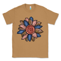 Toasted Coconut american sunflower Classic Tee - BundleAndBundleShop