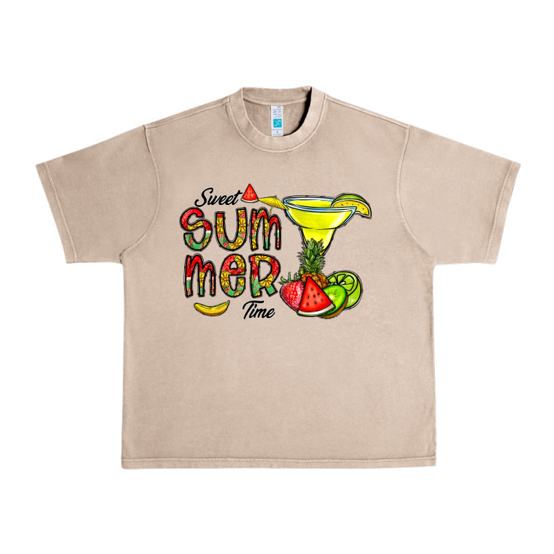 Sweet Summer Time Urban Heavy Tee by CowhideDigitalArt | Teevron