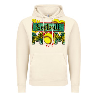 Vintage Artic softball mom with leopard Vintage Hoodie - Zillion Design Studio