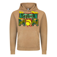 Vintage Camel softball mom with leopard Vintage Hoodie - Zillion Design Studio