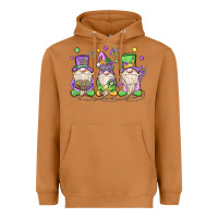 Meerkat mardi gras gnomes Heavyweight Hoodie - MaliasSmallBusiness