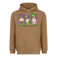 Toasted Coconut mardi gras gnomes Heavyweight Hoodie - MaliasSmallBusiness