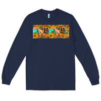 Navy Fall coop animals pumpkin 11 oz mug Long Sleeve Tee - Artiststas