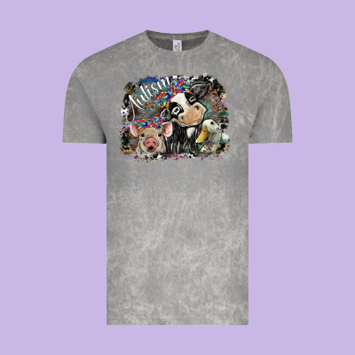 Autism Vintage Tee Designed By Sublimationcraftshop