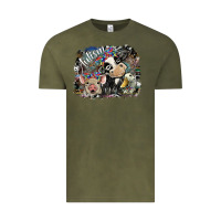 Vintage Olive Autism Vintage Tee - SublimationCraftShop