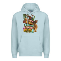 Blue Mist Easter Day rodeo Premium Hoodie - LillyAllenDesigns