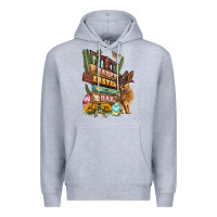 Heather Grey Easter Day rodeo Premium Hoodie - LillyAllenDesigns