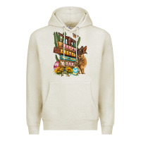Oatmeal Heather Easter Day rodeo Premium Hoodie - LillyAllenDesigns