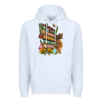White Easter Day rodeo Premium Hoodie - LillyAllenDesigns