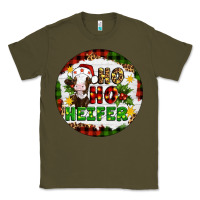 Army Green Christmas ho ho heifer Classic Tee - Artiststas