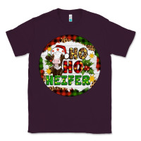 Plum Christmas ho ho heifer Classic Tee - Artiststas