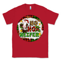 Red Christmas ho ho heifer Classic Tee - Artiststas