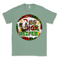 Sage Christmas ho ho heifer Classic Tee - Artiststas