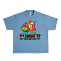 Pebble Blue sweet sweet summer Urban Heavy Tee - CowhideDigitalArt