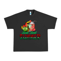 Pigment Black sweet sweet summer Urban Heavy Tee - CowhideDigitalArt