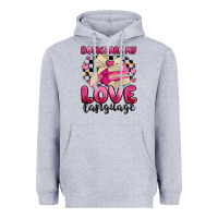 Heather Grey books are my love language Heavyweight Hoodie - MaliasSmallBusiness