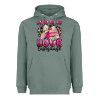 Sage books are my love language Heavyweight Hoodie - MaliasSmallBusiness