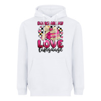 White books are my love language Heavyweight Hoodie - MaliasSmallBusiness