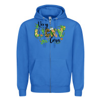 True Royal st. patricks day very lucky cma Zipper Hoodie - BarkalooDesign