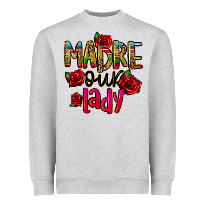 Madre Our Lady Heavyweight Sweatshirt by CTS Tumbler Store | Teevron
