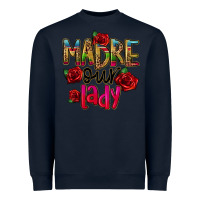 Navy madre our lady Heavyweight Sweatshirt - CTS Tumbler Store